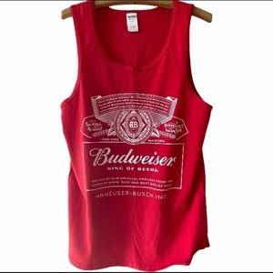 Vintage NEW CONDITION Budweiser heavy cotton muscle tee medium